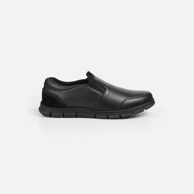 Mochi Men Black Formal Slip Ons (SKU: 19-653-11-40)