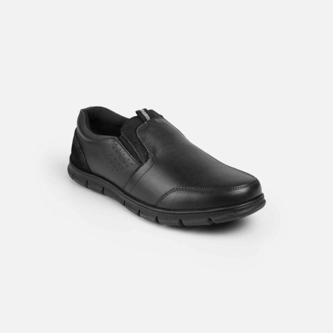 Mochi Men Black Formal Slip Ons (SKU: 19-653-11-42)