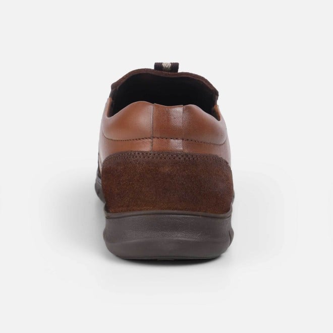 Mochi Men Tan Formal Slip Ons (SKU: 19-653-23-40)