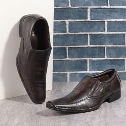 Men Brown Formal Moccasin