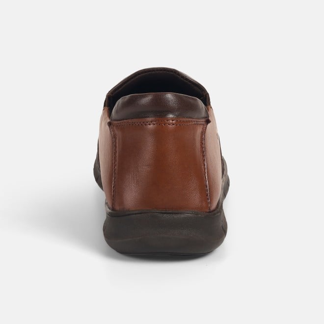 Mochi Men Tan Formal Moccasin (SKU: 19-654-23-40)