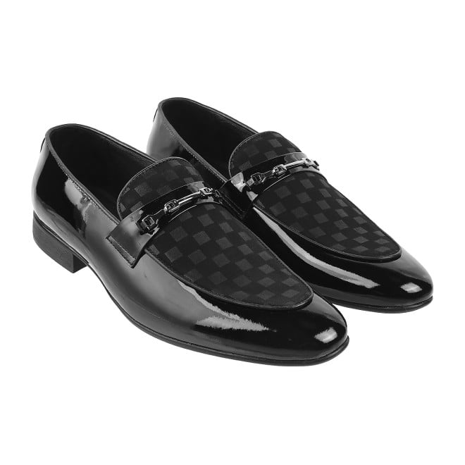 Mochi Men Black Party Moccasin