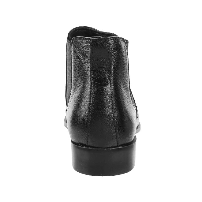 Buy Mochi Men Black Formal Boots Online | SKU: 19-6605-11-40 – Mochi Shoes