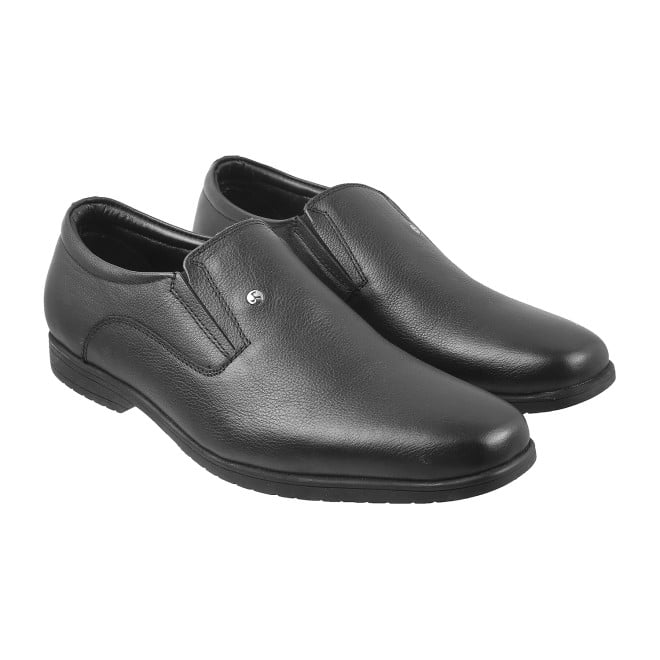 Mochi Men Black Formal Moccasin