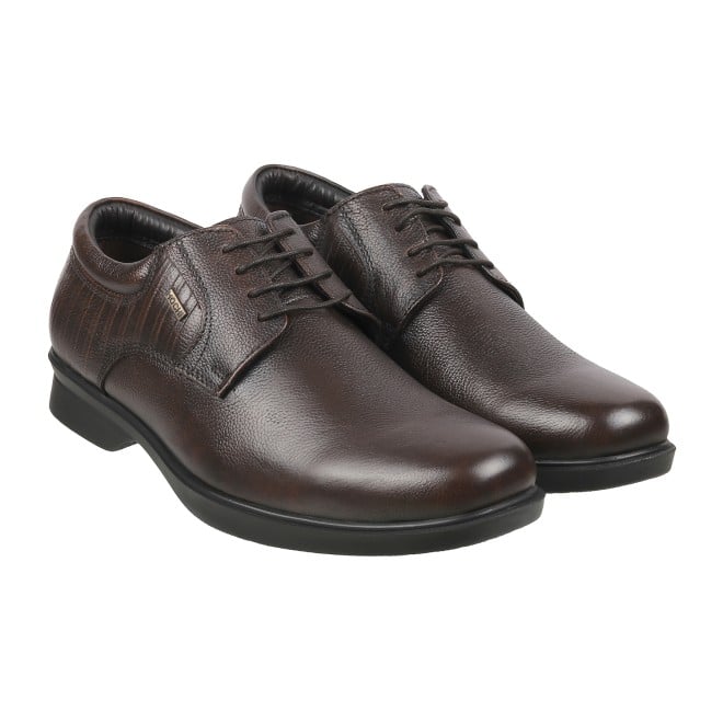 Mochi Men Brown Formal Lace Up