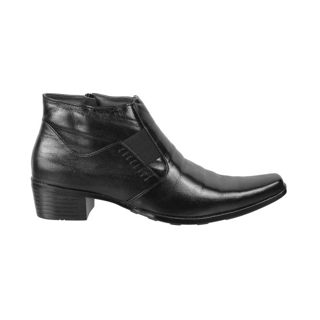 Buy Mochi Men Black Formal Boots Online | SKU: 19-6650-11-40 – Mochi Shoes