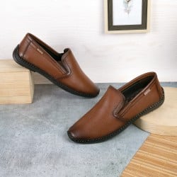 Men Tan Casual Loafers