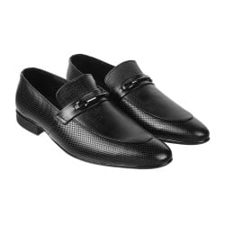 Men Black Formal Moccasin