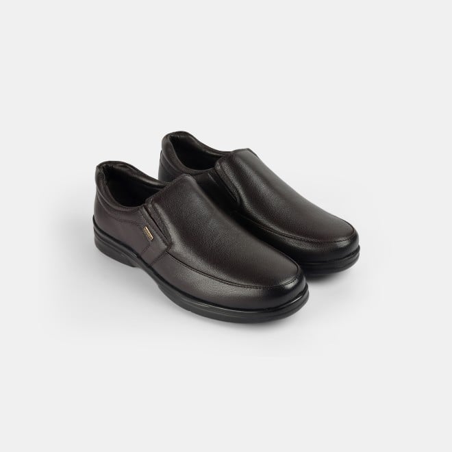 Mochi Men Brown Formal Moccasin (SKU: 19-669-12-40)