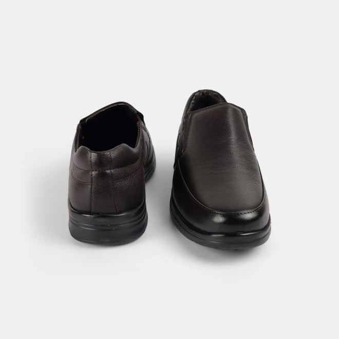 Mochi Men Brown Formal Moccasin (SKU: 19-669-12-40)