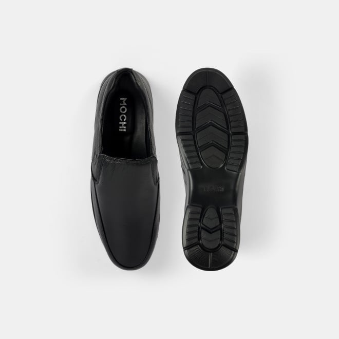 Mochi Men Black Formal Moccasin (SKU: 19-669-11-40)