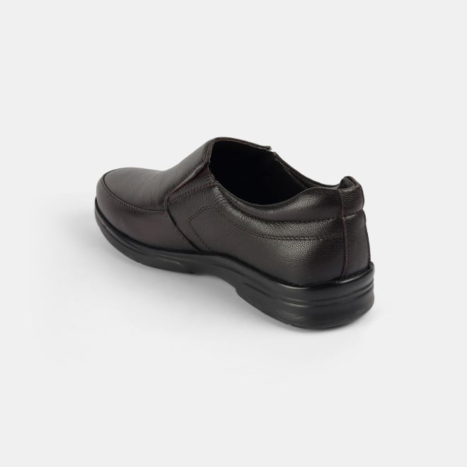 Mochi Men Brown Formal Moccasin (SKU: 19-669-12-40)