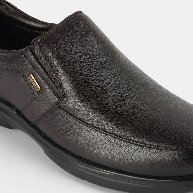 Mochi Men Brown Formal Moccasin (SKU: 19-669-12-40)