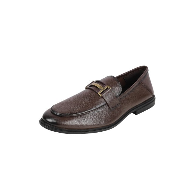Mochi Men Brown Formal Moccasin (SKU: 19-670-12-40)