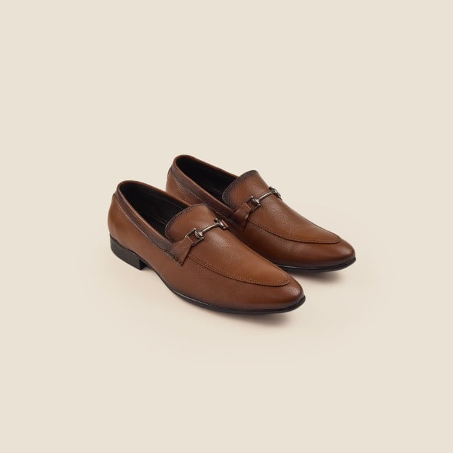 Mochi Men Tan Formal Moccasin (SKU: 19-6701-23-40)