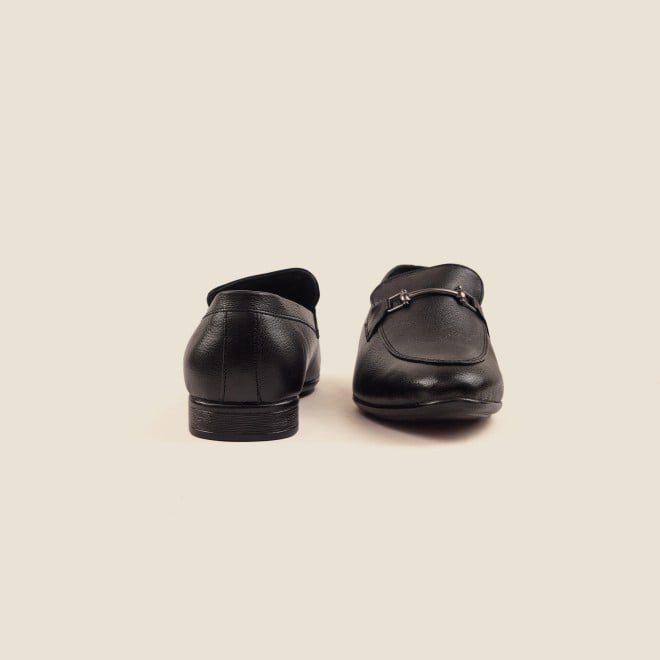 Mochi Men Black Formal Moccasin (SKU: 19-6701-11-40)