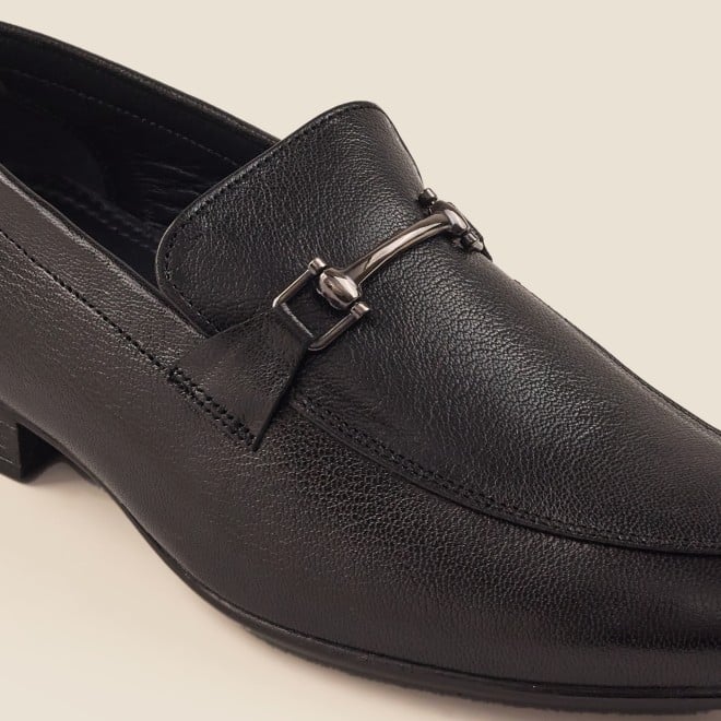 Mochi Men Black Formal Moccasin (SKU: 19-6701-11-40)