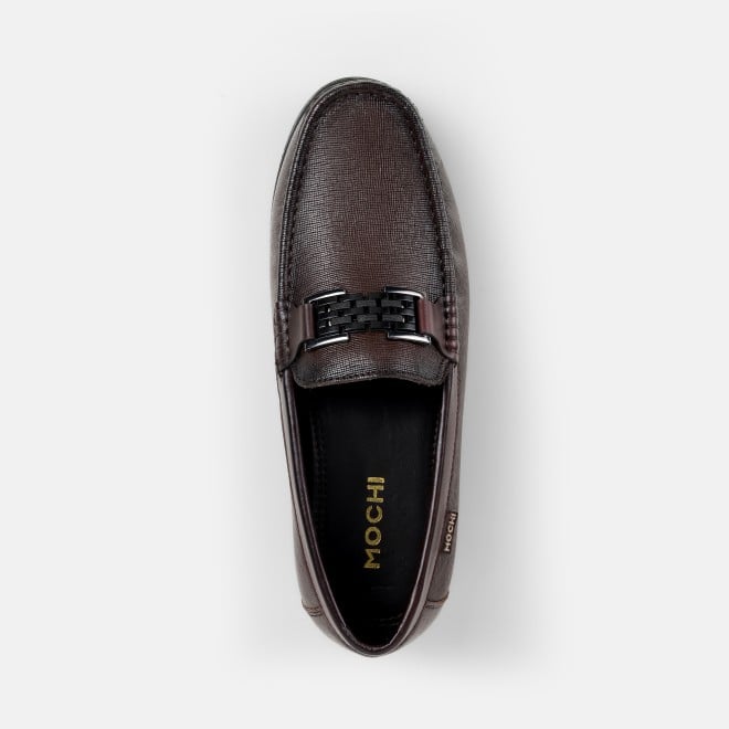 Mochi Men Brown Casual Loafers (SKU: 19-672-12-40)