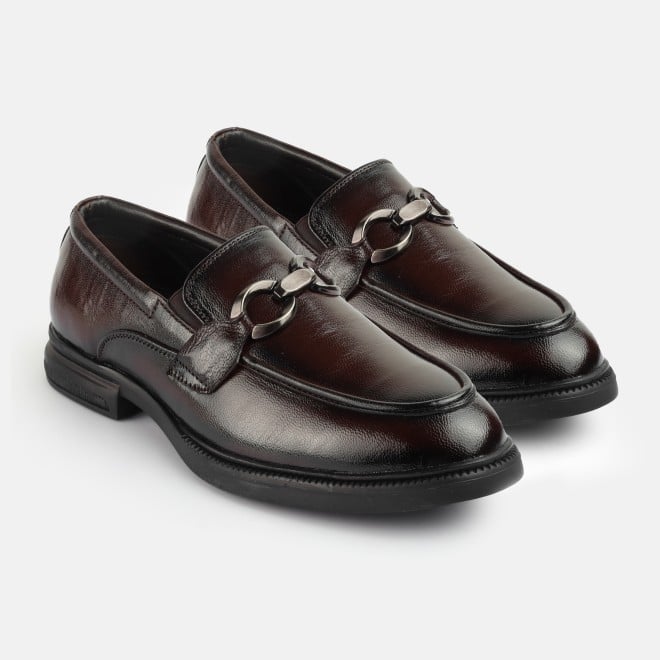 Mochi Men Brown Party Moccasin (SKU: 19-673-12-40)