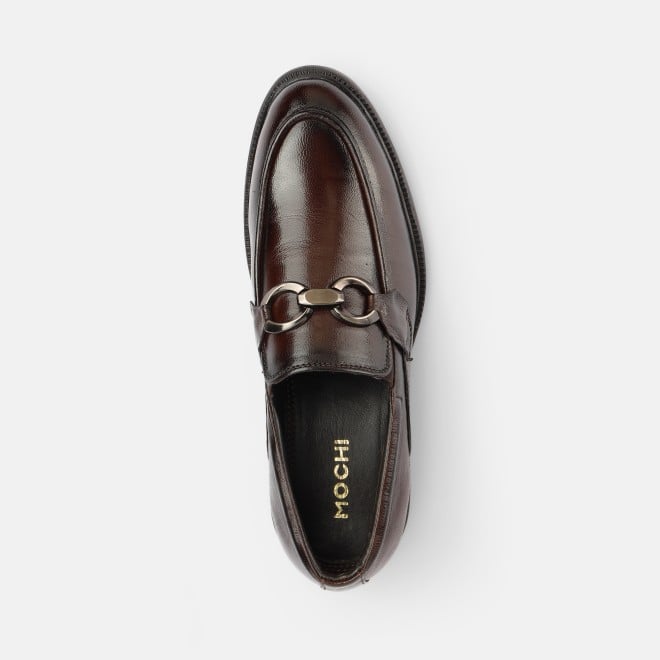 Mochi Men Brown Party Moccasin (SKU: 19-673-12-40)