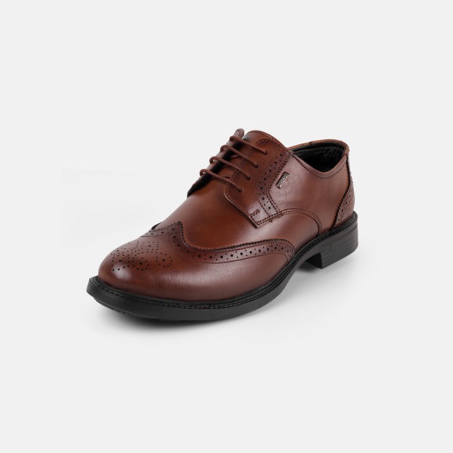 Mochi Men Tan Formal Brogue (SKU: 19-674-23-40)