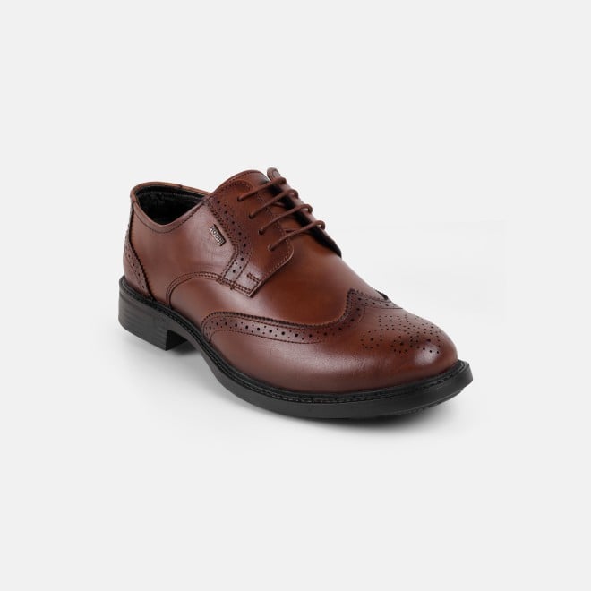 Mochi Men Tan Formal Brogue
