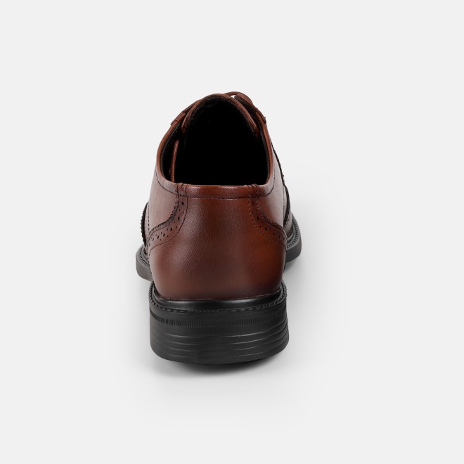 Mochi Men Tan Formal Brogue (SKU: 19-674-23-40)