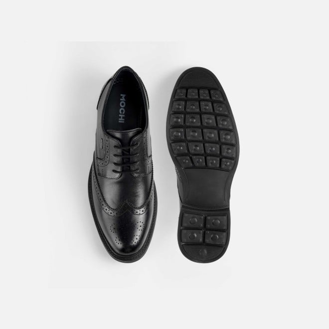 Mochi Men Black Formal Brogue (SKU: 19-674-11-40)