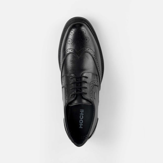 Mochi Men Black Formal Brogue (SKU: 19-674-11-40)