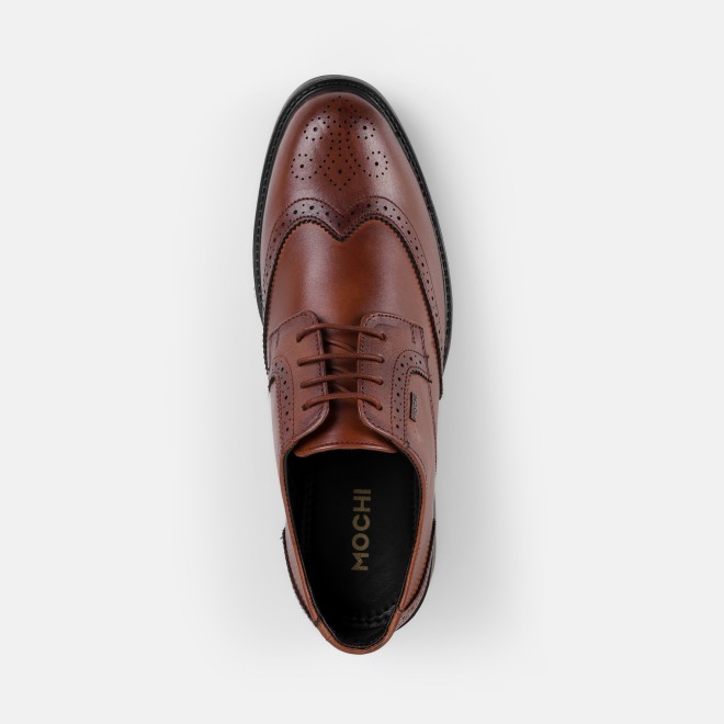 Mochi Men Tan Formal Brogue (SKU: 19-674-23-40)