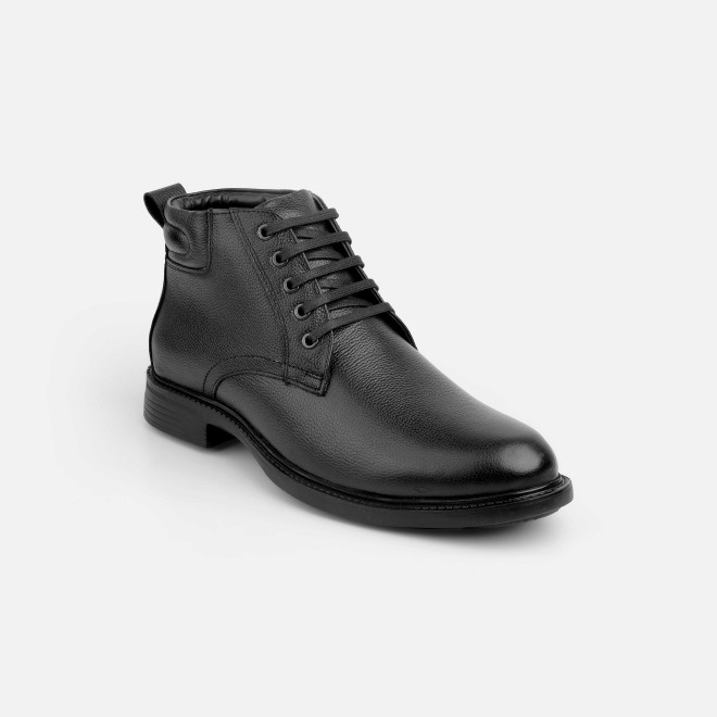 Mochi Men Black Formal Boots (SKU: 19-675-11-40)