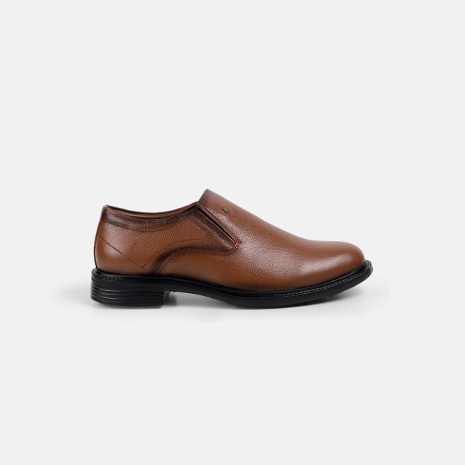 Mochi Men Tan Formal Moccasin (SKU: 19-676-23-40)