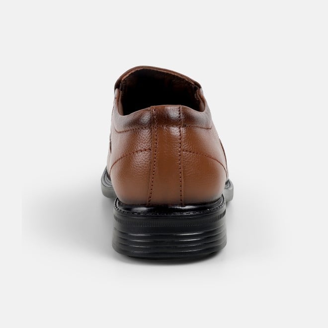 Mochi Men Tan Formal Moccasin (SKU: 19-676-23-40)