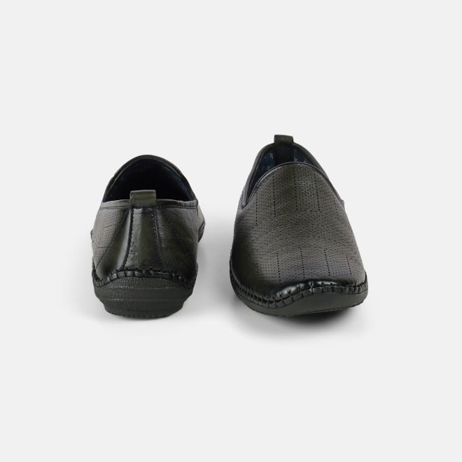 Mochi Men Olive Formal Moccasin (SKU: 19-678-49-40)