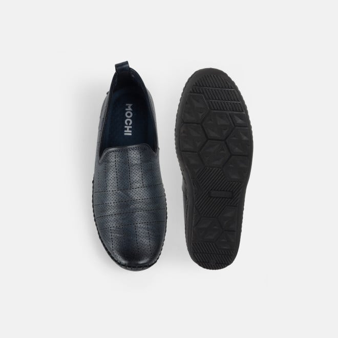 Mochi Men Blue Formal Moccasin (SKU: 19-678-45-40)