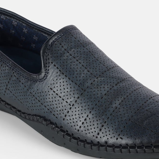 Mochi Men Blue Formal Moccasin (SKU: 19-678-45-40)