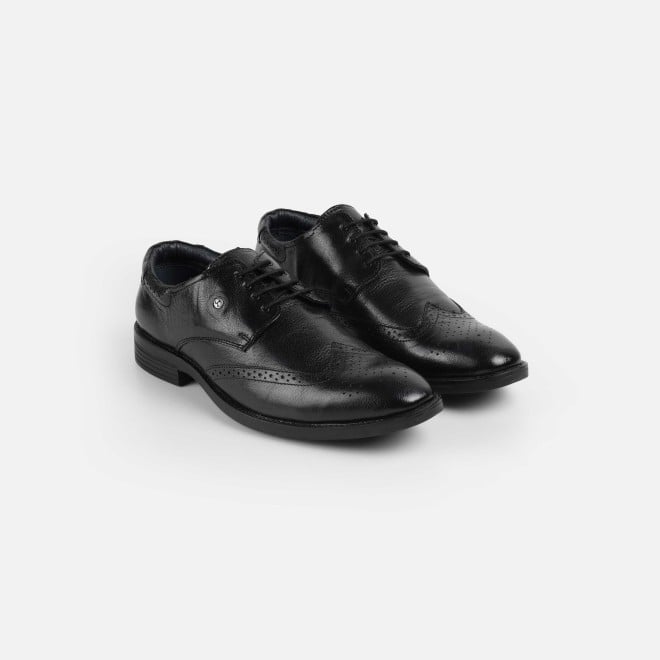 Mochi Men Black Formal Brogue (SKU: 19-679-11-40)