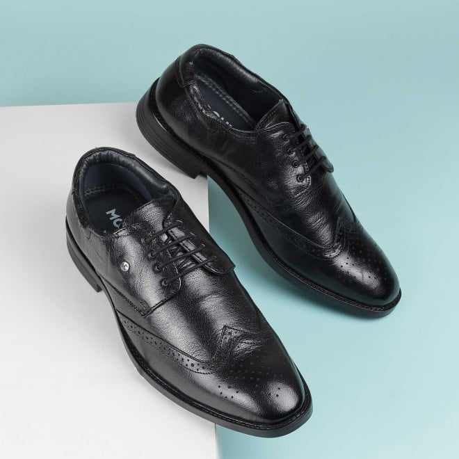 Mochi Men Black Formal Brogue (SKU: 19-679-11-40)