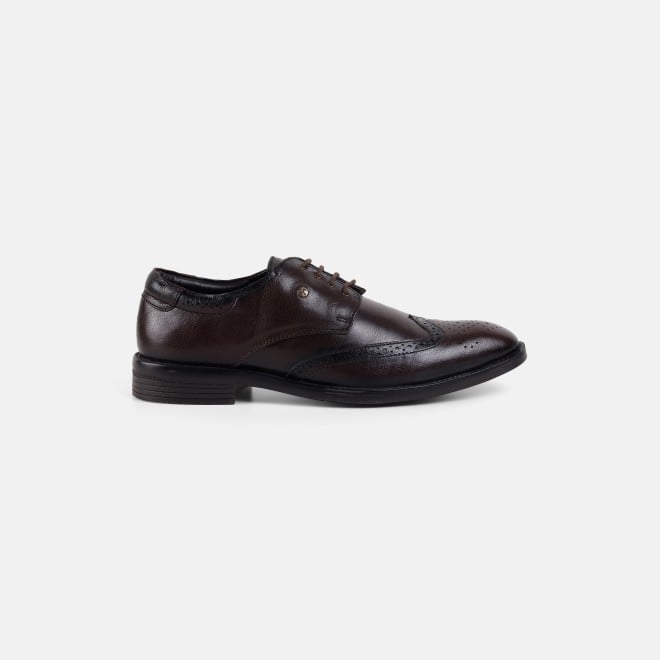 Mochi Men Brown Formal Brogue (SKU: 19-679-12-40)