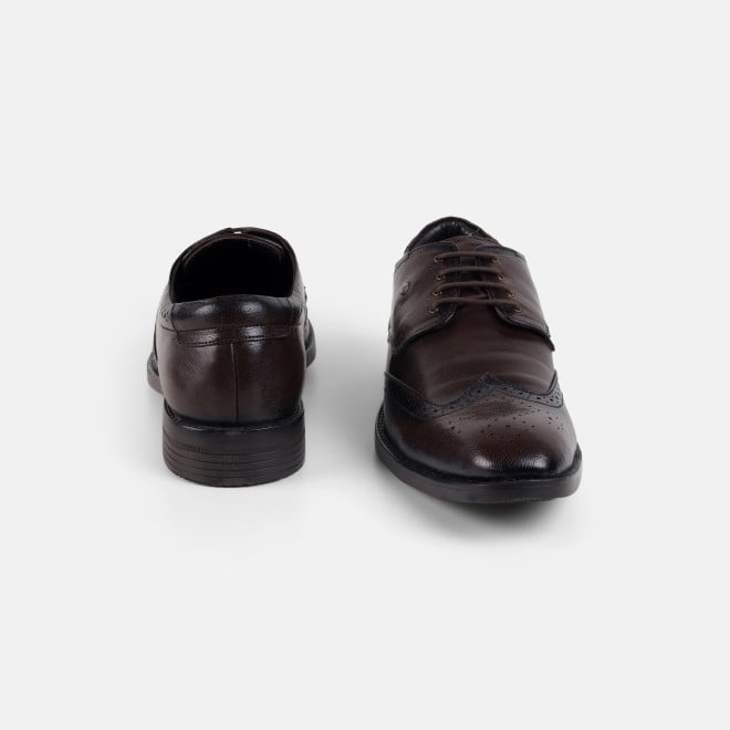 Mochi Men Brown Formal Brogue (SKU: 19-679-12-40)
