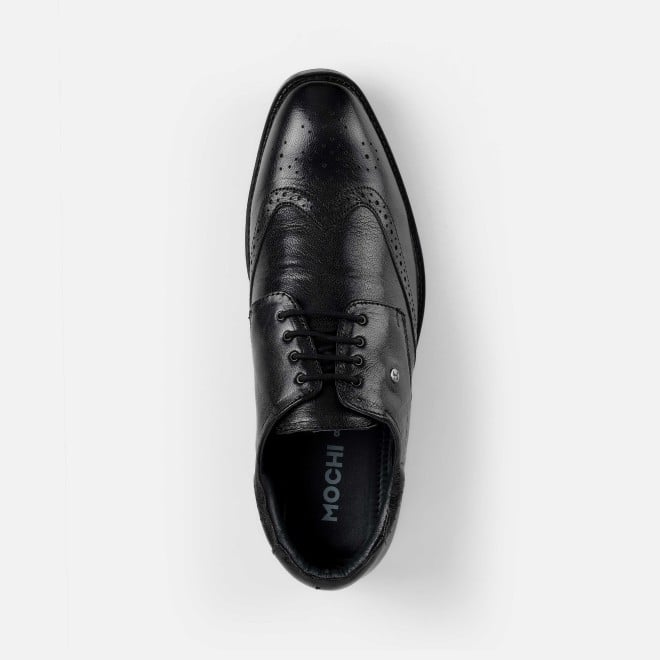 Mochi Men Black Formal Brogue (SKU: 19-679-11-40)