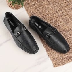 Men Black Casual Loafers