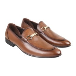 Men Tan Formal Moccasin