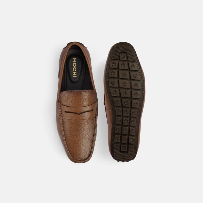 Mochi Men Tan Casual Loafers (SKU: 19-685-23-40)
