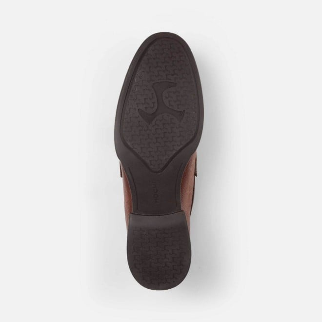 Mochi Men Tan Formal Slip Ons (SKU: 19-687-23-41)