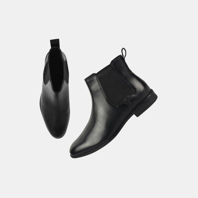 Mochi Men Black Party Boots (SKU: 19-691-11-40)