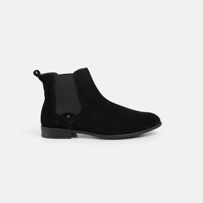 Mochi Men Black Formal Boots (SKU: 19-692-11-40)