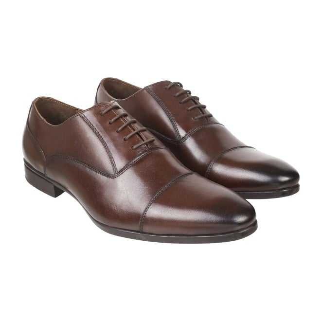 Mochi Men Brown Formal Oxford