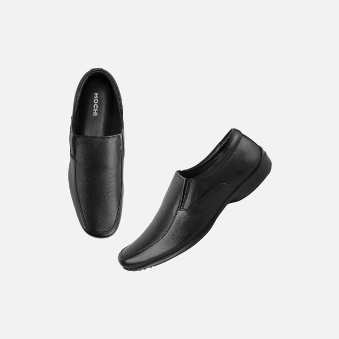 Mochi Men Black Formal Moccasin (SKU: 19-709L-11-46)
