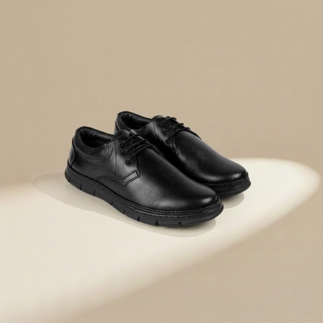 Mochi Men Black Formal Lace Up